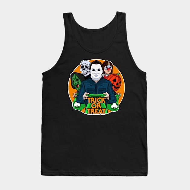 Halloween trick or treat Tank Top by AlanSchell76